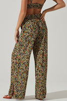 ATSR the Label Femi Pant ACP7252 in Black Green Multi; 