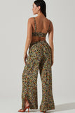 ATSR the Label Femi Pant ACP7252 in Black Green Multi; 