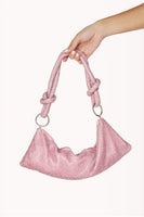 Billini Kaia Handle Bag Style HB175 in Pink Diamante;Pink Sparkle Handbag; 