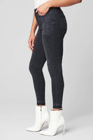 Blank NYC SUSTAINABLE DENIM RELEASE HEM BOND SKINNY JEAN Style Number 03VY1518 IPR;Women's Sustainable Denim;Women's Jeans;Women's Blank NYC JEans;Black Jeans;Women's Online Clothing and Accessories Boutique;Shopbfree;Bfree_Boutique;BfreeBabe;MyBfreeStyley