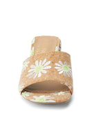 Coconuts By Matisse Kristin Heeled Sandal in White Daisy; 