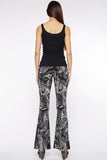 Deborah Viereck Clothing Serrano Pant in Boho Velvet;Women's Paisley Print Velvet Flare Pant