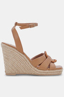 Dolce VIta Maze in Luggage;Summer Wedge Sandal;sexy wedge sandal;Dole Vita Wedge sandal;Dolce Vita Shoes