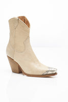 Free People Brayden Wester Boot Style OB1203394 in Flame, Bone, Camel and Orchid;Western Style Ankle Boot;Red Western Ankle Boot;Free PEople Western Ankle Boot