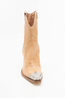 Free People Brayden Wester Boot Style OB1203394 in Flame, Bone, Camel and Orchid;Western Style Ankle Boot;Red Western Ankle Boot;Free PEople Western Ankle Boot