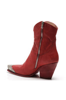 Free People Brayden Wester Boot Style OB1203394 in Flame, Bone, Camel and Orchid;Western Style Ankle Boot;Red Western Ankle Boot;Free PEople Western Ankle Boot