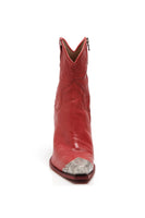 Free People Brayden Wester Boot Style OB1203394 in Flame, Bone, Camel and Orchid;Western Style Ankle Boot;Red Western Ankle Boot;Free PEople Western Ankle Boot