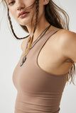 Free People Clean Lines Cami Style SCT1502 in Strawberry Roan