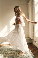 Free People Follow Rivers Convertable Style OB1463163 in Ivory;free people convertable Skirt Dress