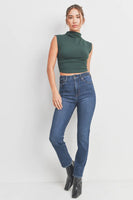 Just Black Denim theTapered Straight Style BP372J in Dark Denim