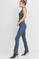 Just Black Denim theTapered Straight Style BP372J in Dark Denim