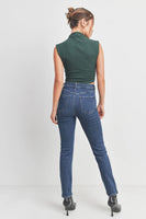 Just Black Denim theTapered Straight Style BP372J in Dark Denim
