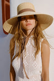 Lack of Color Hats Paloma Sun Hat Style PALOSUNHAT in Natural;Women's Woven Sun Hat; 