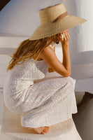 Lack of Color Hats Paloma Sun Hat Style PALOSUNHAT in Natural;Women's Woven Sun Hat; 