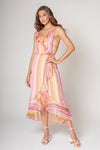 Lavender Brown Elena Dress Style BBZ2011N08 in pink multi; 