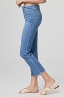 Paige Denim Cindy Crop STyle 6615E77-3652 in Darling with Siesta Hem;Paige Cropped Straight Jean; 