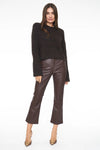 Pistola Denim Lennon High Rise Crop Boot Style P00016088PU CFEBN in Coffee Bean