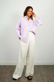 RAils Clothing Arlo Shirt Style 670-689-2664 in Orchid;Women's WOven Button Down Shirt;Women's Purple Button Down Top; 