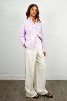 RAils Clothing Arlo Shirt Style 670-689-2664 in Orchid;Women's WOven Button Down Shirt;Women's Purple Button Down Top; 