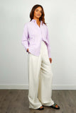 RAils Clothing Arlo Shirt Style 670-689-2664 in Orchid;Women's WOven Button Down Shirt;Women's Purple Button Down Top; 