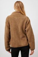 Rails Clothing Lorna Style 761-493-2201 in Camel;Women's Shrpa Jacket;Women's Fall Outerwear;Rails Sherpa Jacket