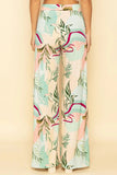 Shorebrand Clothing Bella Pant Style SW2081P in Pink Tropics; 