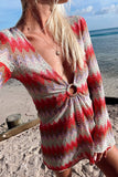Show Me Your Mumu Monte Carlo Romper Style MS3-5654 KN99 in Riviera Zigzag Crochet; 