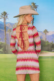 Show Me Your Mumu Monte Carlo Romper Style MS3-5654 KN99 in Riviera Zigzag Crochet; 