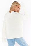 Show Me Your Mumu Sweetheart Sweater Style MS3-4047 PH04 in Pink Heart Knit;Heart Sweater;Valentine's Sweater;Pink Heart Sweater;Show ME Your Mumu Heart Sweater