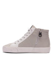 Vintage Havana Flair High Top Sneaker in Taupe Multi;women's high top fashion sneaker