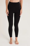 Z Supply Clothing Activewear All Day 7_8 Pocket Legging Style ZVP223004 Blk in Black;Women's Active legging;Performance Fabric Active Legging