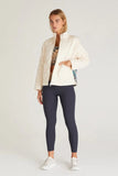 Z Supply Clothing Maya Quilt Panel Jacket Style ZVJ231106 SSN in Sand Stone;Women's Quilted Spring Jacket;Z Supply Clothing Nikki Camo Short Style Number ZS203457 COS;Supply Clothing Quilted Jacket; 